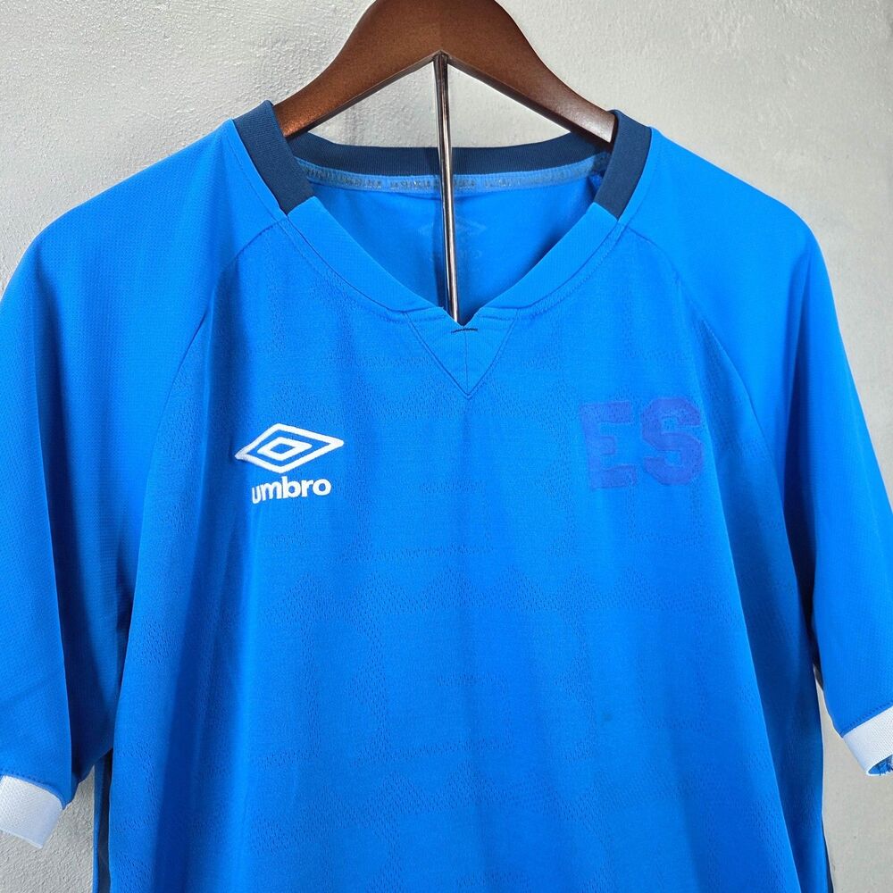 Umbro El Salvador 2021-2022 Home Soccer Federation Jersey Sz XL